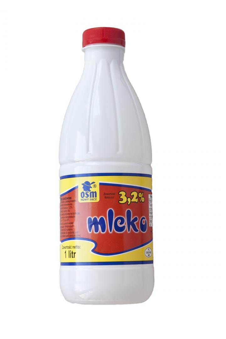 Mleko pet 3,2% 1 l