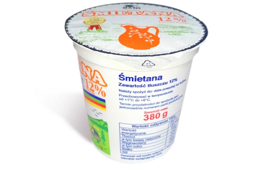 Śmietana 12% 380 g