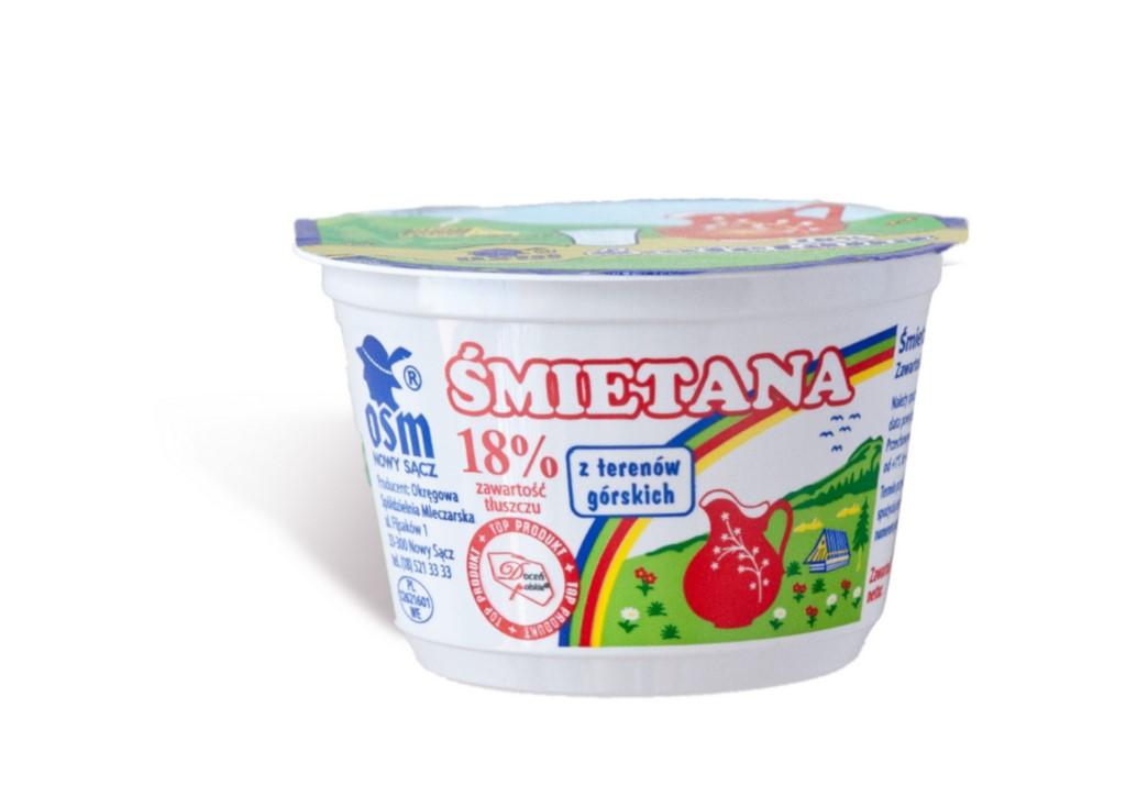 Śmietana 18% 200 g