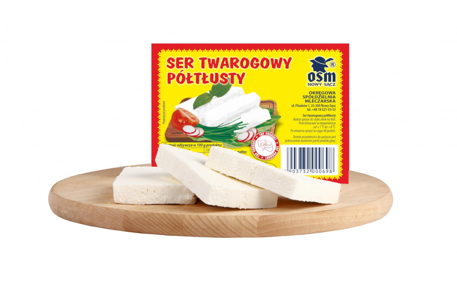 Ser twarogowy półtłusty 250 g